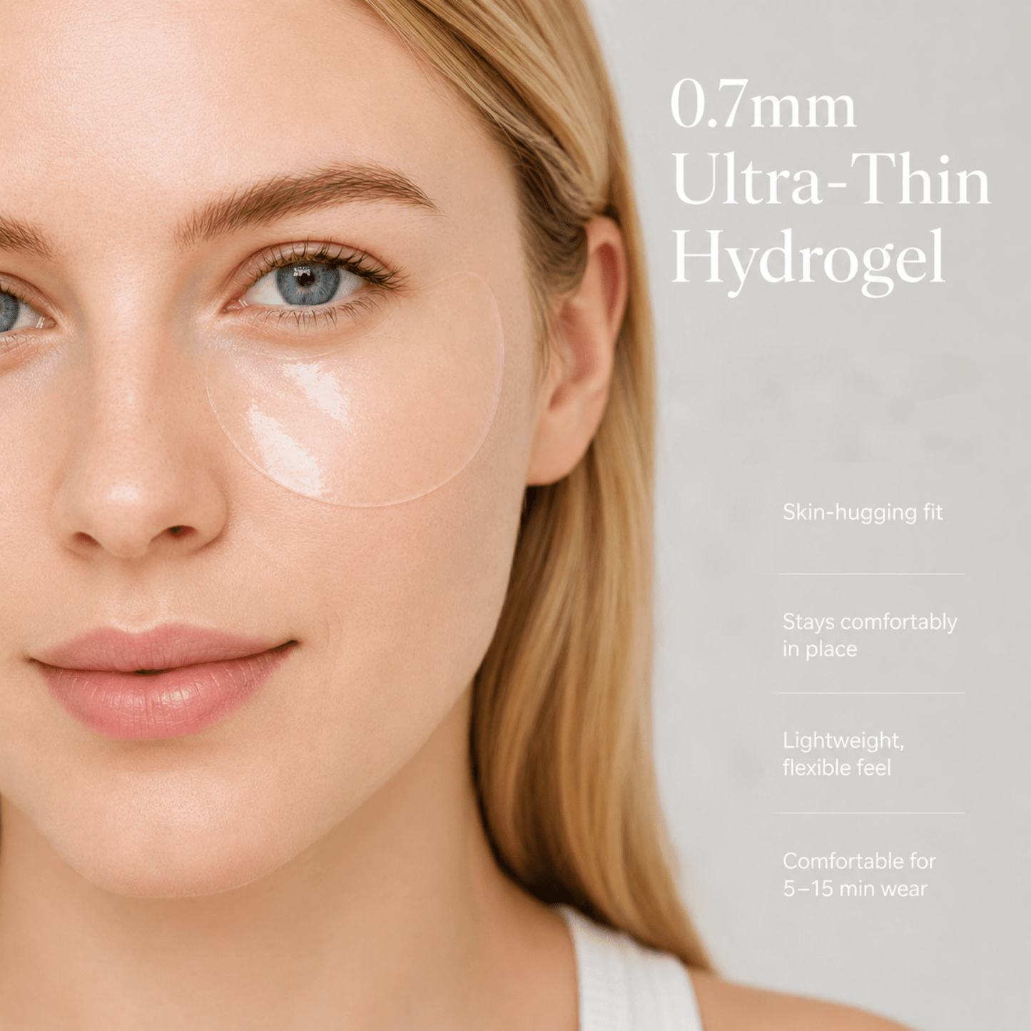 Bio-PDRN Repair Night Recovery Hydrogel Under Eye Patches
