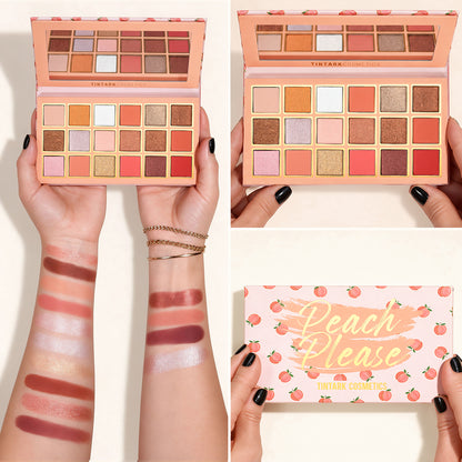 Palette de fards à paupières 18 couleurs Peach Please