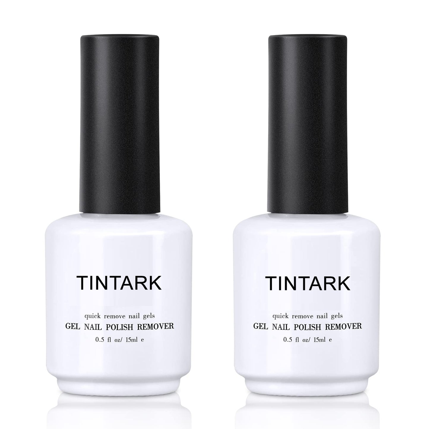 TINTARK Gel Nail Polish Remover, 2 Pack Gel Polish Remover for Nails