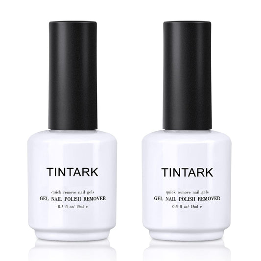 TINTARK Gel Nail Polish Remover, 2 Pack Gel Polish Remover for Nails