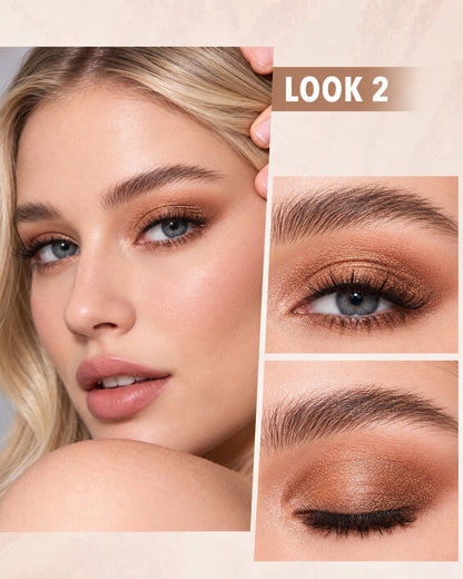 Palette de fards à paupières 18 couleurs Peach Please
