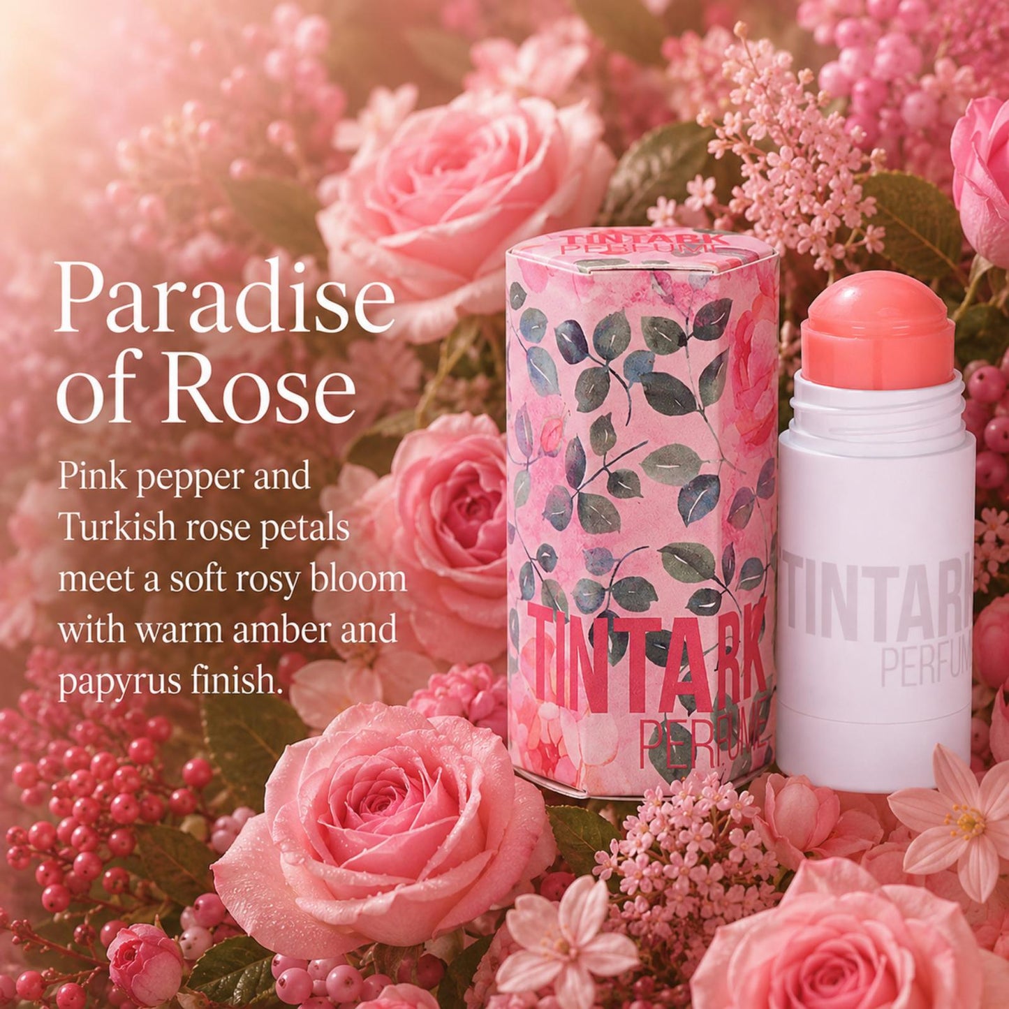 Stick Parfum Solide Tintark - 11 PARADIS DE ROSE