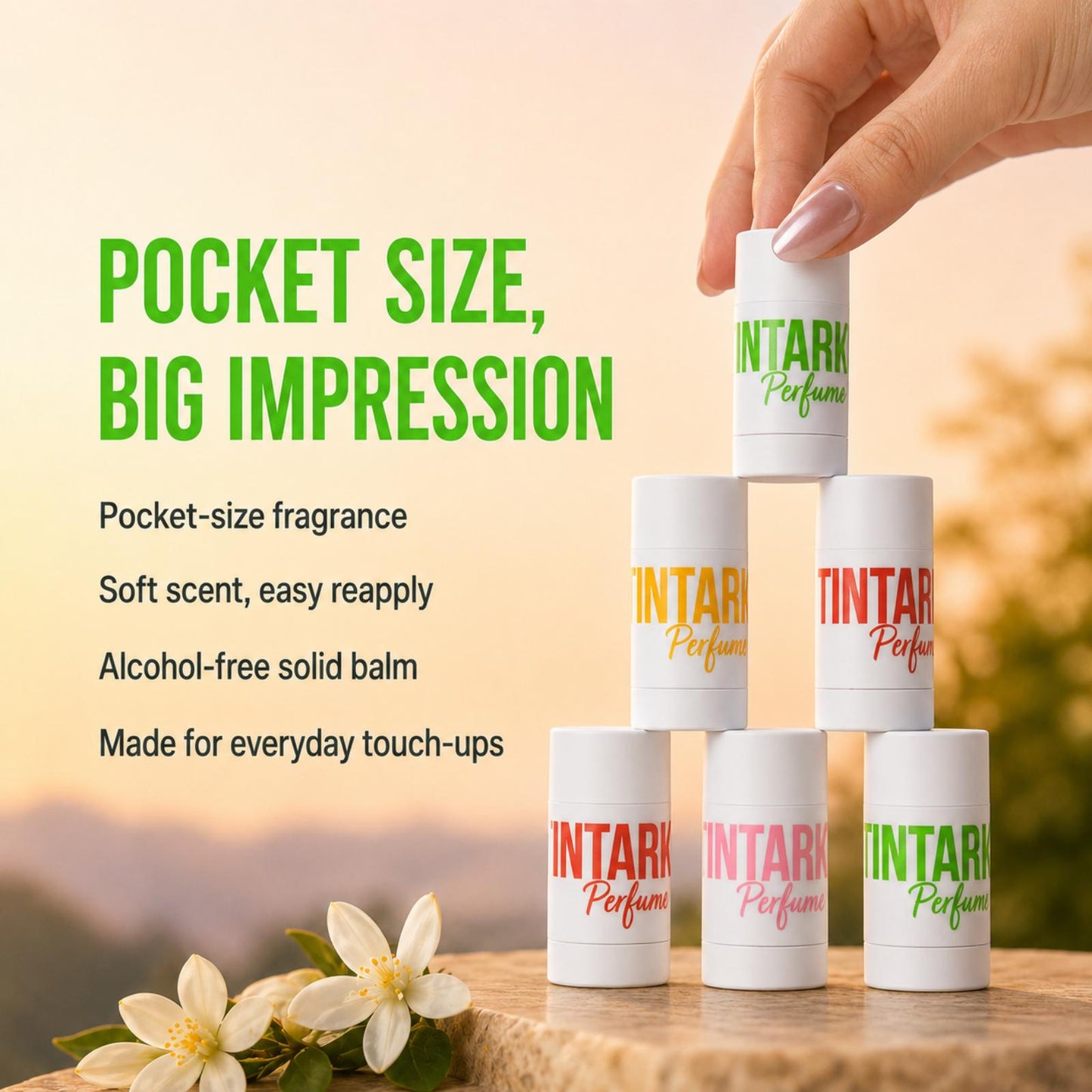 Tintark Solid Perfume Stick – 12 TASTE OF NECTER 