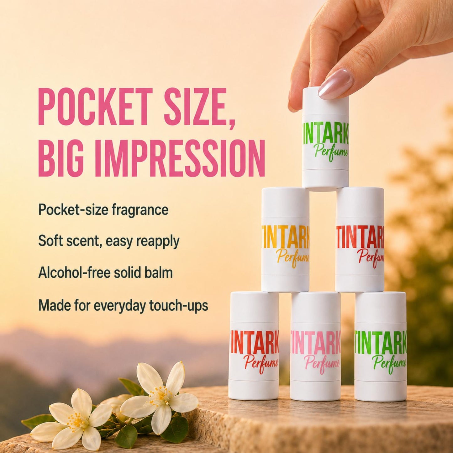 Tintark Solid Perfume Stick – 12 TASTE OF NECTER 