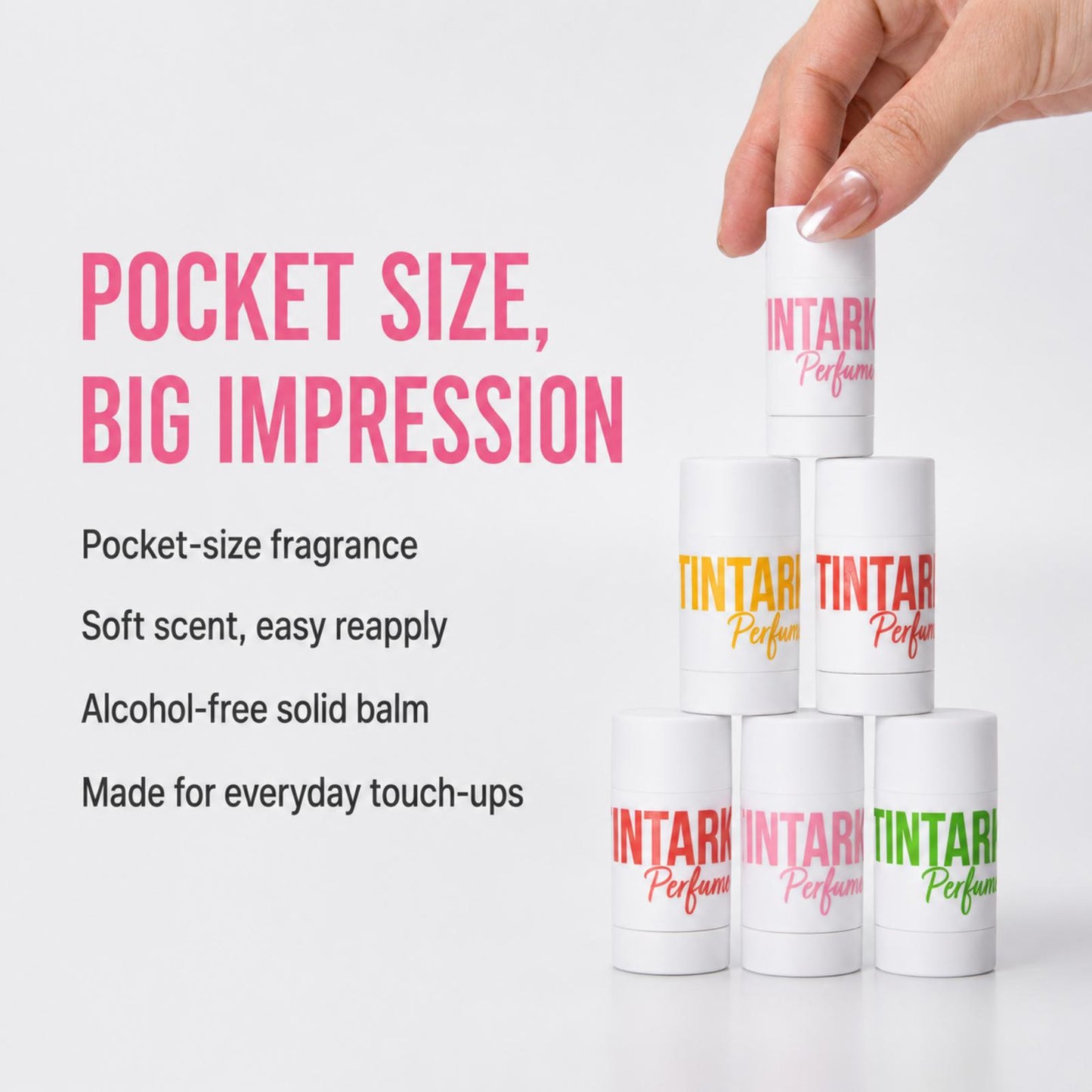 Tintark Solid Perfume Stick 5g- 05 Rosy Reverie