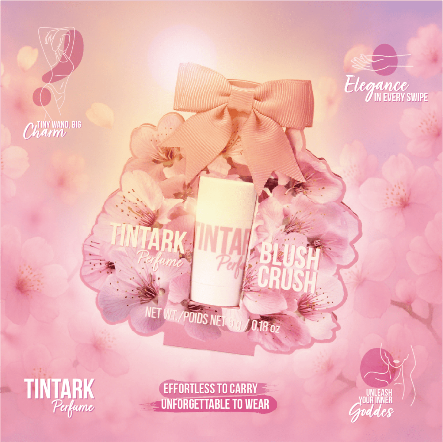 Tintark Solid Perfume Stick – 12 TASTE OF NECTER 