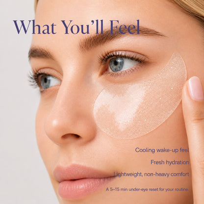 TINTARK Siriusly Bright Hydrogel Under Eye Patches, 28 Pairs