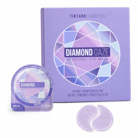 TINTARK Diamond Gaze Retinol Smoothing Eye Patches, 28 Pairs
