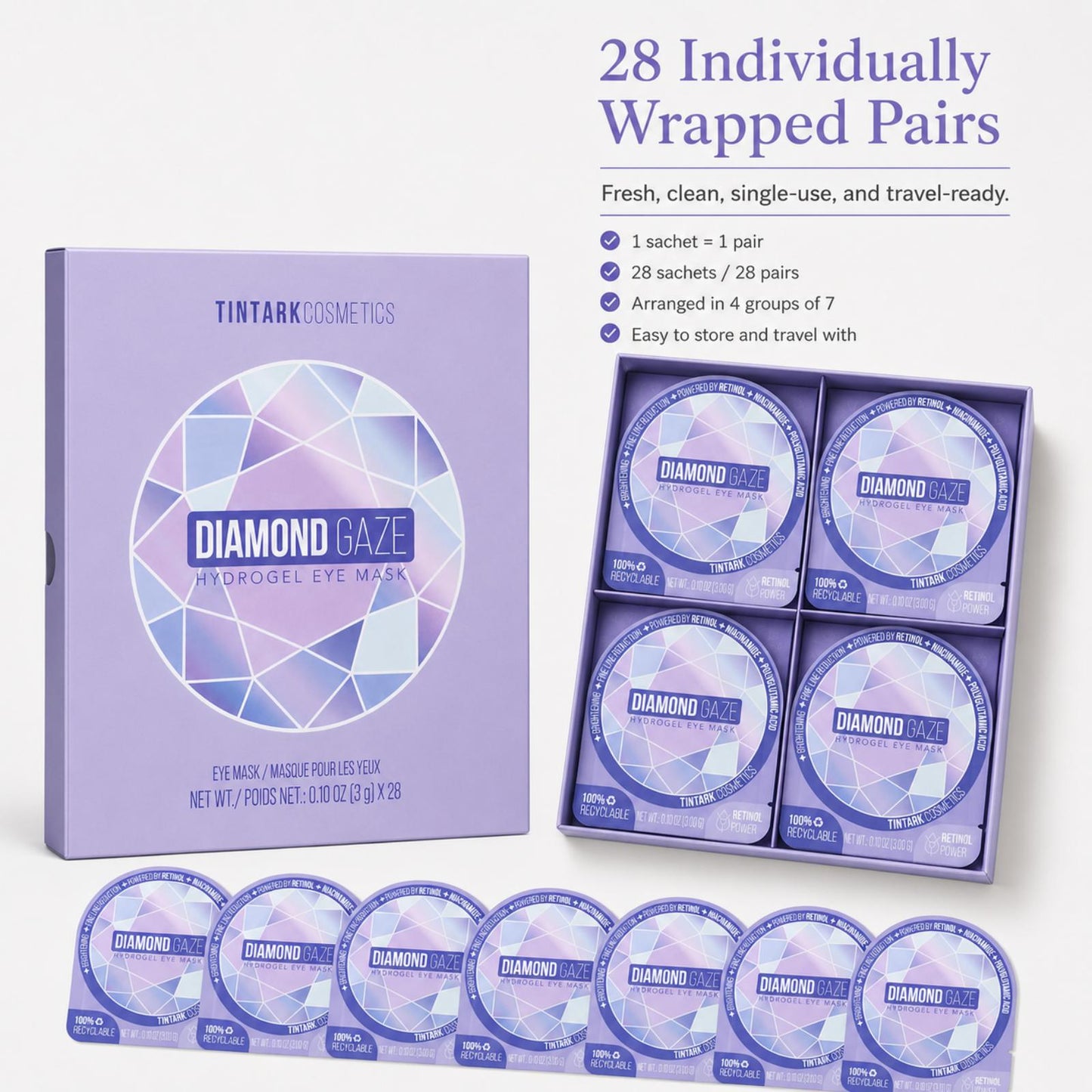 Diamond Gaze Hydrogel Eye Patches