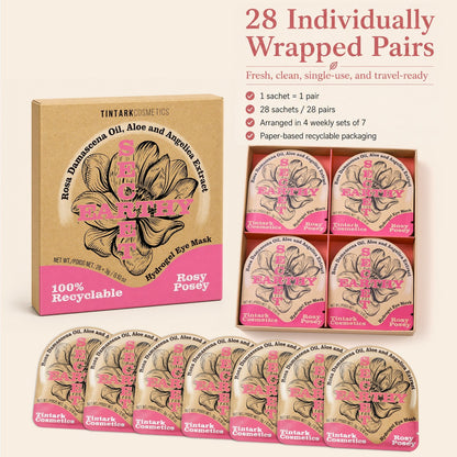 Rosy Posey Night Recovery Hydrogel Eye Patches