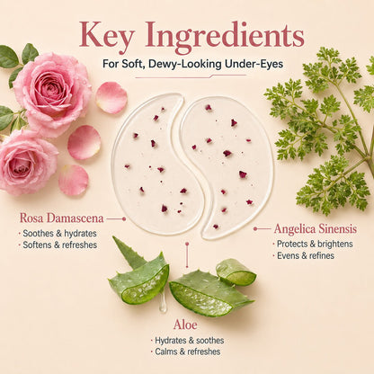 Rosy Posey Night Recovery Hydrogel Eye Patches