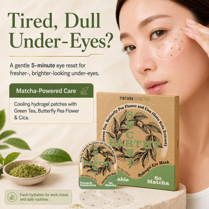 SoMatcha De-puffing Hydrogel Eye Patches