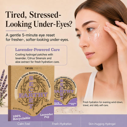 Lavender Pop De-puffing & Night Recovery Hydrogel Eye Patches