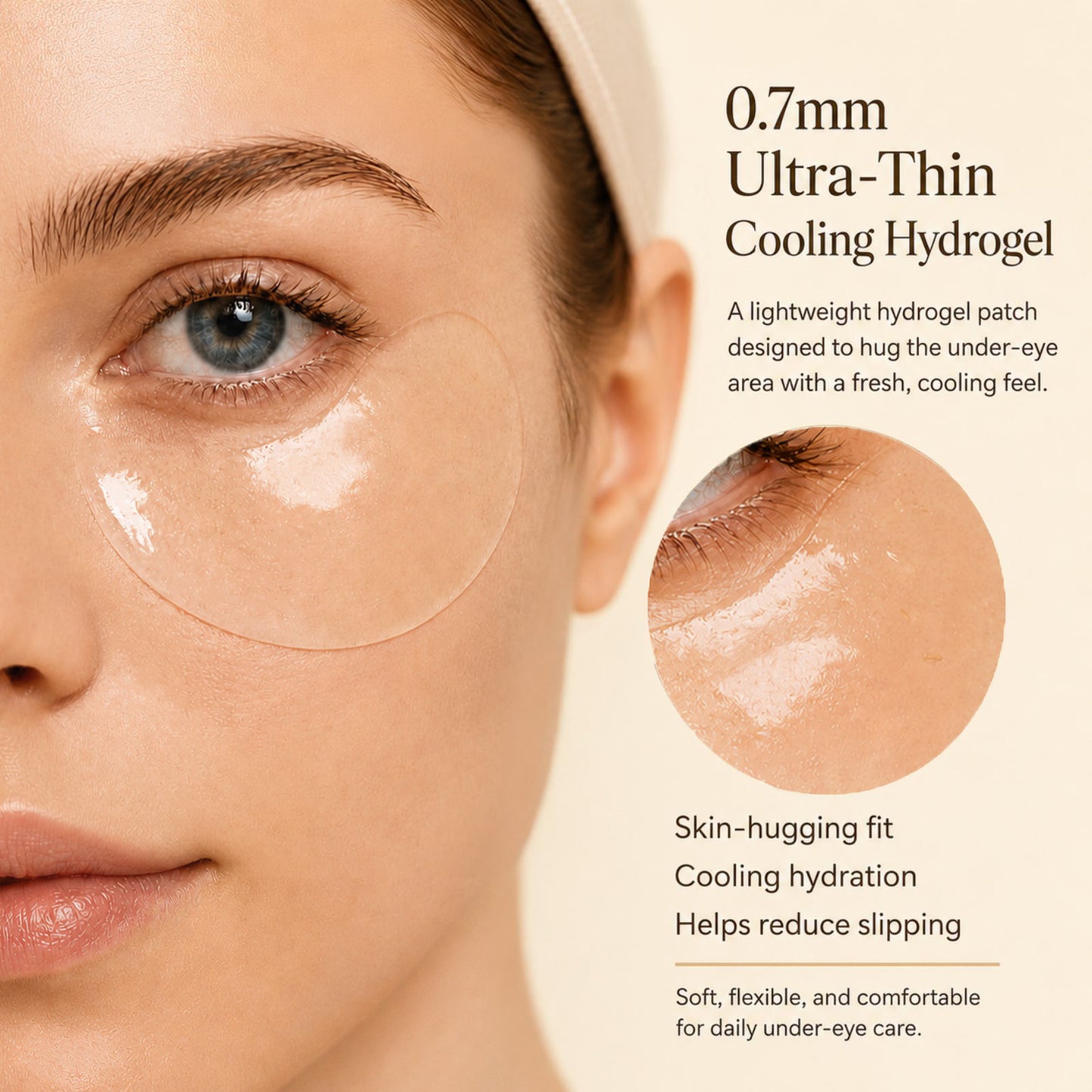 Lavender Pop De-puffing & Night Recovery Hydrogel Eye Patches