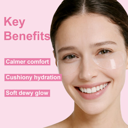 Crystal Collection · Rosé Aurora Hydrogel Under-Eye Patches