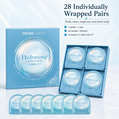TINTARK Surface Phase Hydrogel Under Eye Patches, 28 Pairs