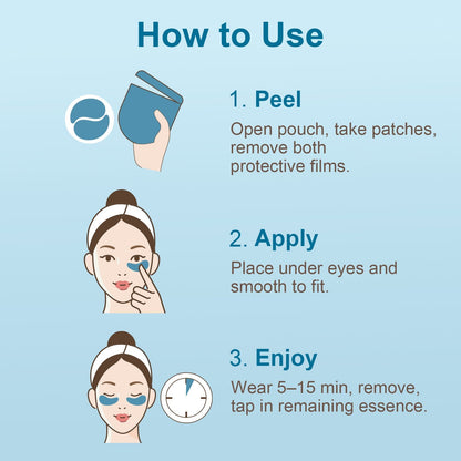 Hydraverse² · Deep Phase Hydrogel Under-Eye Patches