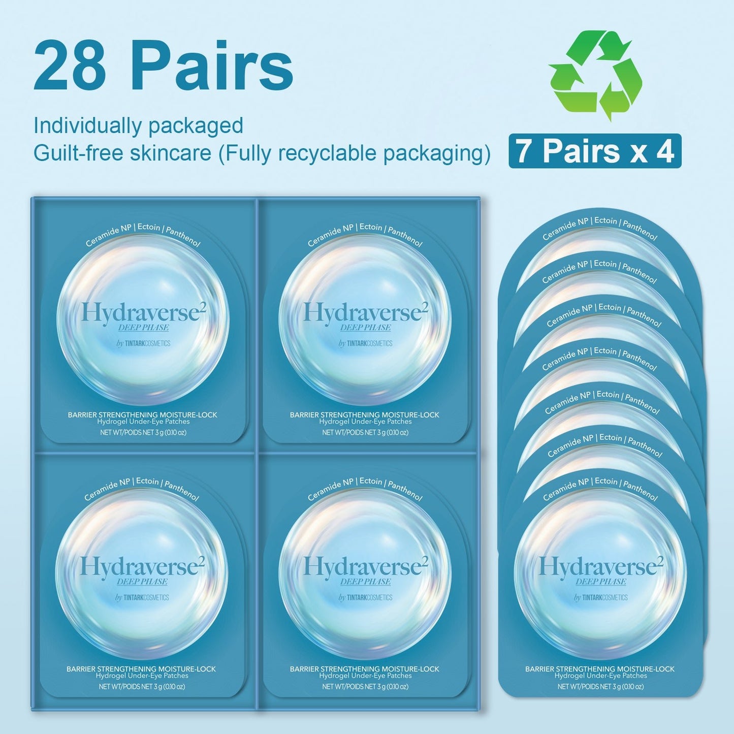 Hydraverse² · Deep Phase Hydrogel Under-Eye Patches