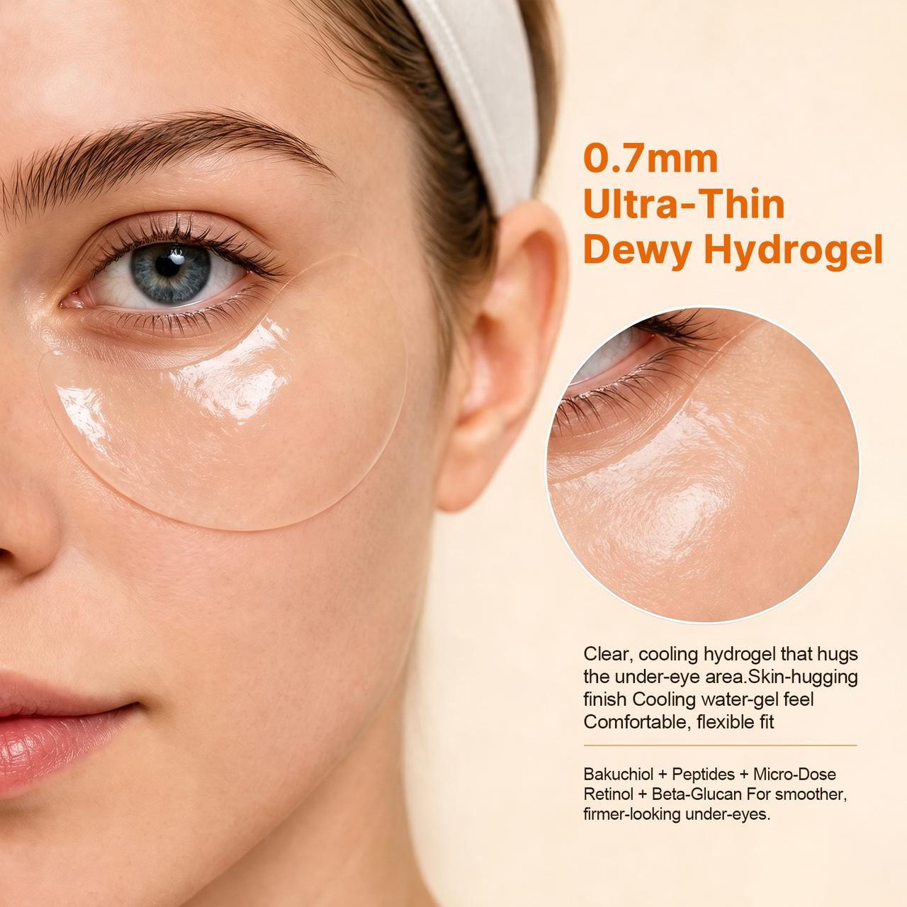 TINTARK Pulse Energy Hydrogel Under Eye Patches, 28 Pairs