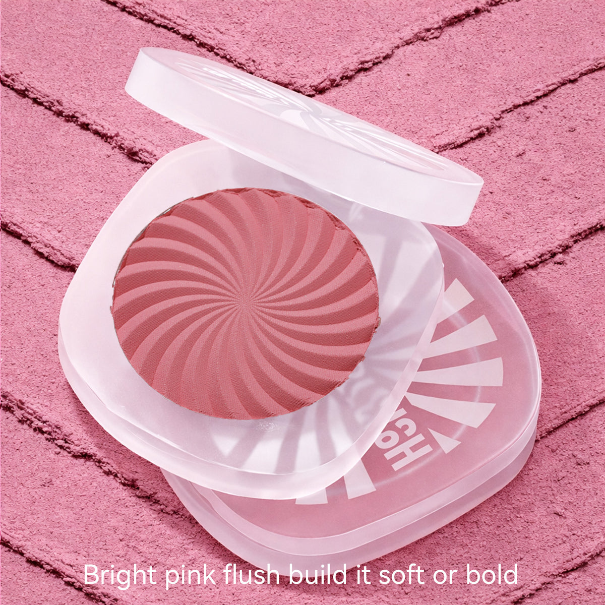 TINTARK Cheeky Blush Palette, Silky Matte Powder Blush, Pearlescent Pink