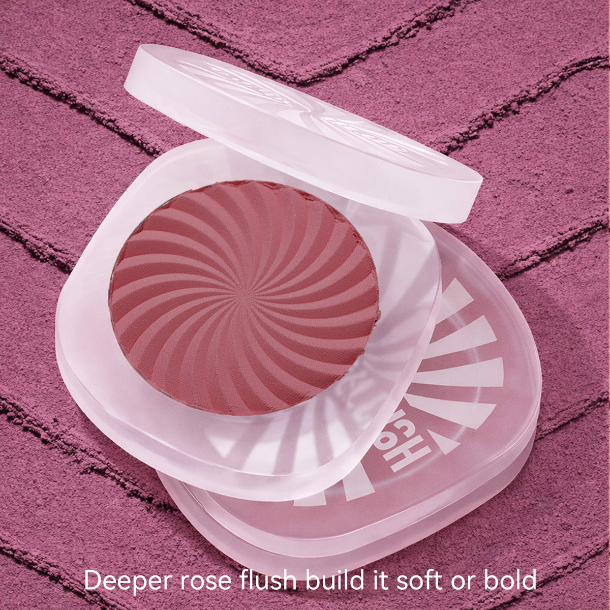 TINTARK Cheeky Blush Palette, Silky Matte Powder Blush, Sparkling Rose