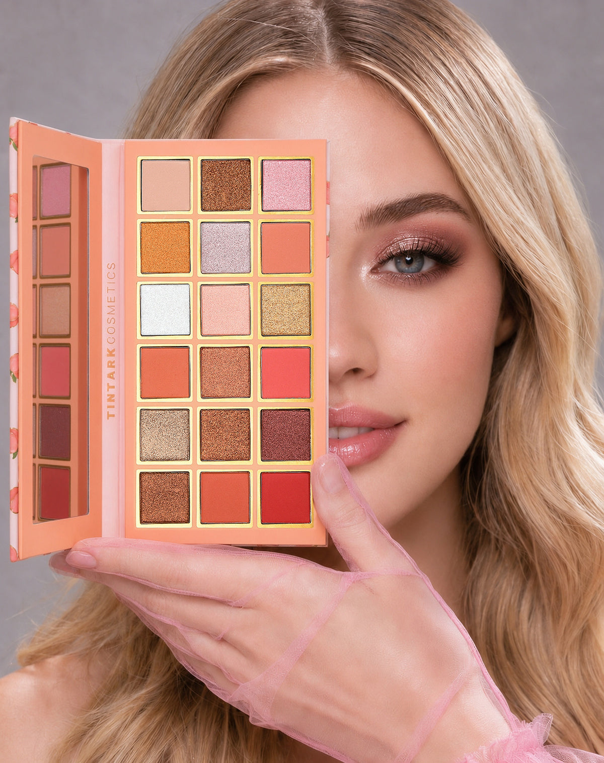 Palette de fards à paupières 18 couleurs Peach Please