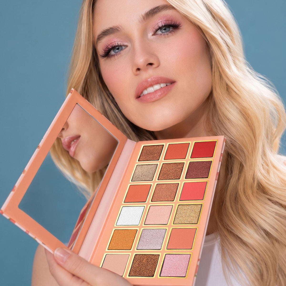Palette de fards à paupières 18 couleurs Peach Please